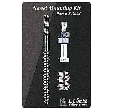 3020 l bracket box newel mounting kit|lj 3004 newel kit.